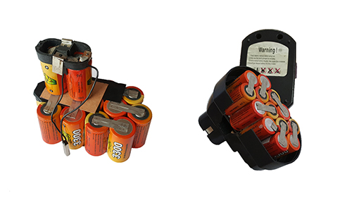 Reconditionnement d'une batterie de visseuse
